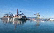 Malaga Port breaks records for cargo ship traffic