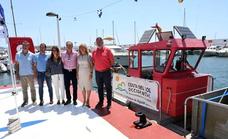 Marbella cleaning boats: some 75% of waste removed from the sea is plastic