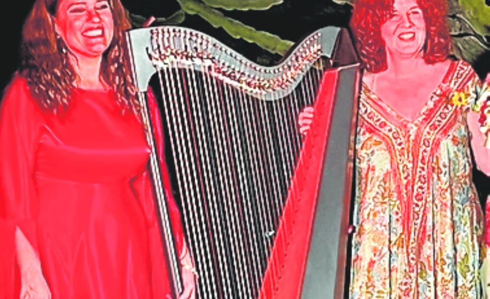 Ana Crismán's flamenco harp enamours audience at Cudeca concert