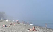 Red flags fly on Marbella beaches due to fog