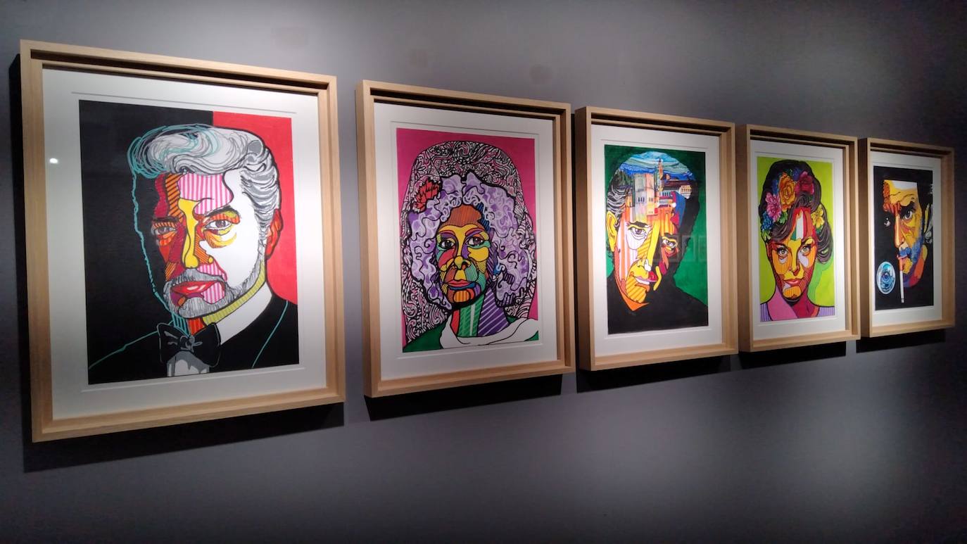 Exhibition of lockdown pop art and cubism