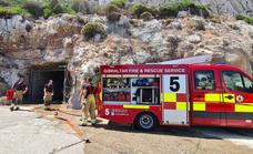 Water restrictions in Gibraltar after tunnel fire and rockfall hits supply