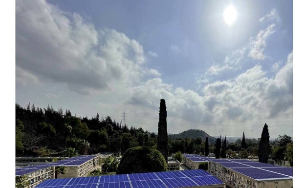Malaga council to install solar panels on top of niches in cemetery