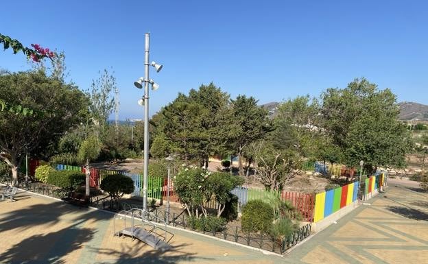 Work starts on Nerja’s Verano Azul playground after being closed for one year
