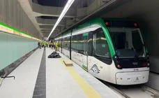 Metro line tests begin in Malaga city centre and the service will be in operation in the near future