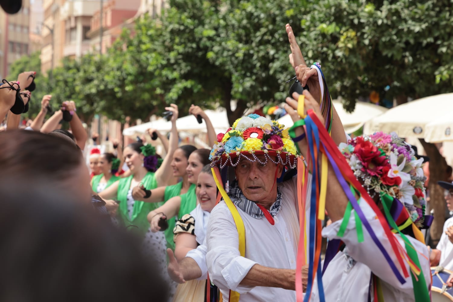 The first Saturday of Malaga Feria 2022, in pictures