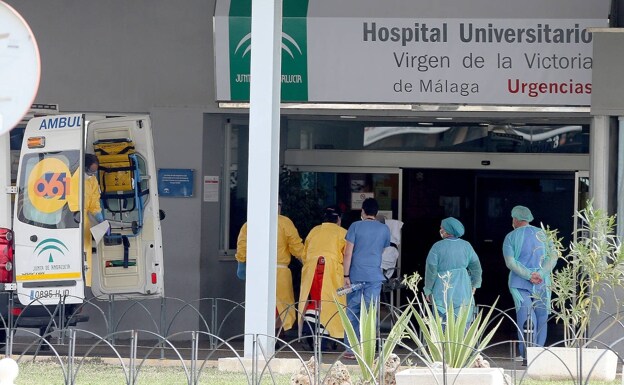 File image of Malaga's Hospital Clínico. /SUR