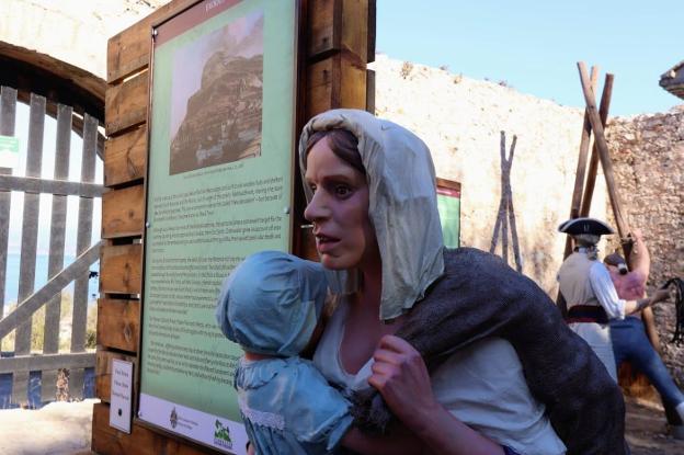 Gibraltar: City Under Seige exhibition works completed