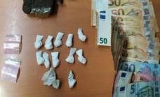 Arrested in Marbella for driving without a licence and possessing packs of cocaine ready for sale
