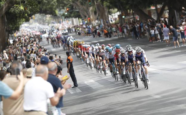 The twelfth stage of La Vuelta a España passes through Malaga city. /EFE