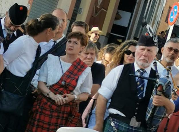 Town celebrates its historical Scottish connection