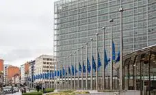EU flags at half-mast as a mark of respect for a Queen who "witnessed war and reconciliation in Europe"