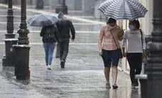 Aemet activates weather warnings for heavy rain in Andalucía