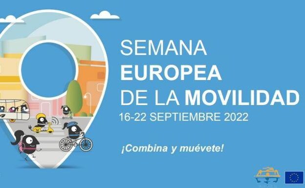 Poster advertising European Mobility Week in Rincón de la Victoria /SUR