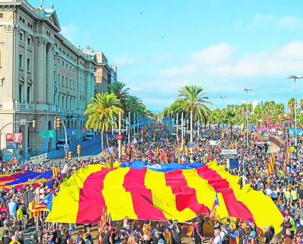 Catalonia Day is celebrated