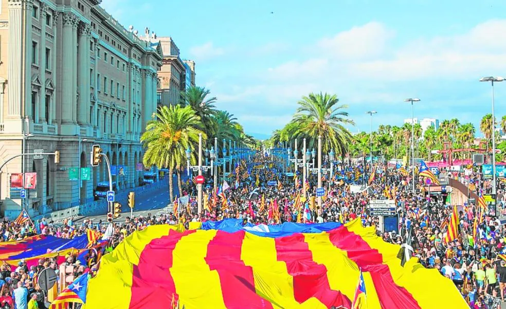 Catalonia Day is celebrated