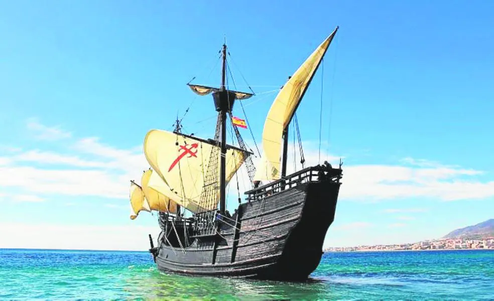 Nao Victoria replica among sailing ships in Malaga this weekend