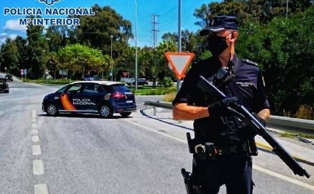 National Police in Marbella/CNP