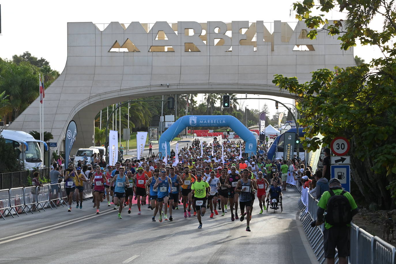 Belyamna and Briceño victorious in the 35th Marbella Half Marathon