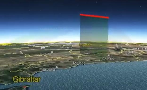 Watch as a fireball from an asteroid flew over Nerja in the early hours of this morning