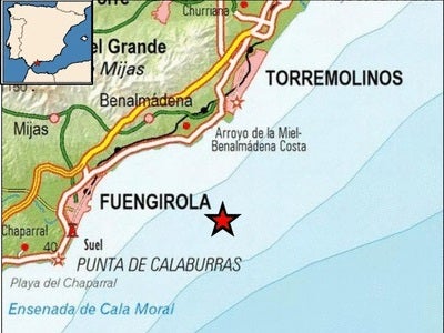 Second earthquake recorded on the Costa del Sol in less than 24 hours