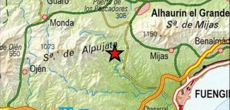 A third earthquake was recorded in Malaga province in less than 72 hours