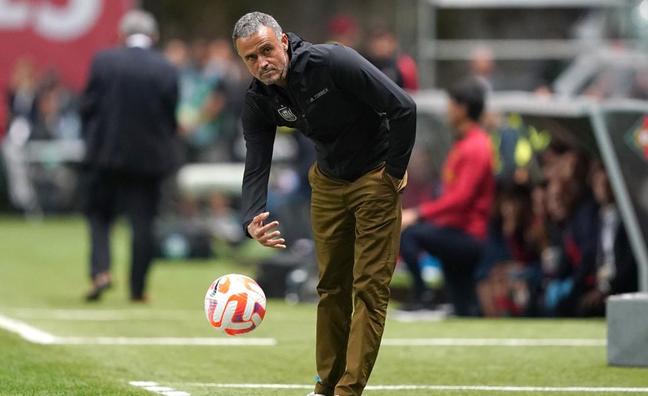 Spanish national team coach Luis Enrique on Tuesday./EP