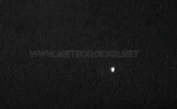 Watch the spectacular fireball that was visible throughout Andalucía on Tuesday night