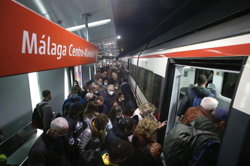 Less money for Malaga province in the Budget and nothing for the coastal railway extension