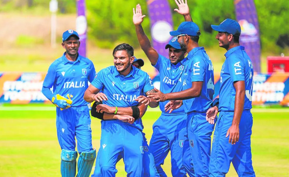 Italy storm group D at the European Cricket Championship