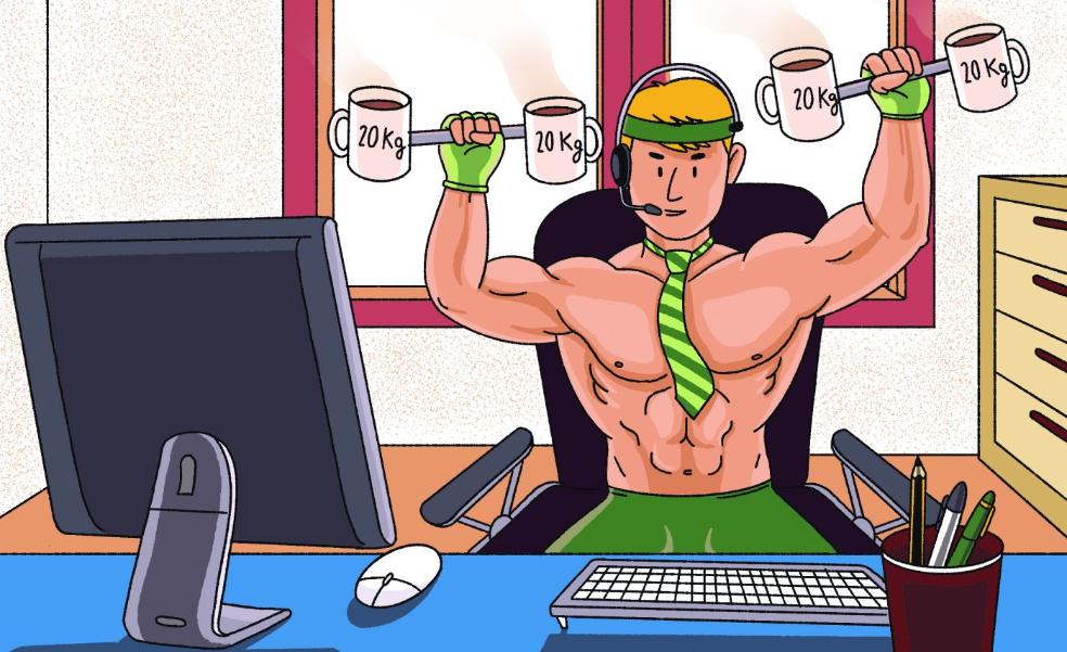 Strength exercises to prevent computer-use injuries