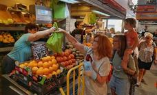 Shoppers in Malaga are paying 16 per cent more for food than they did a year ago