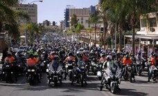 Thousands of bikers take to the streets of Torremolinos for tenth Komando festival