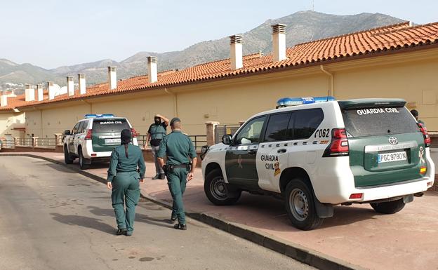 The Guardia Civil operation this Wednesday morning, 19 October..