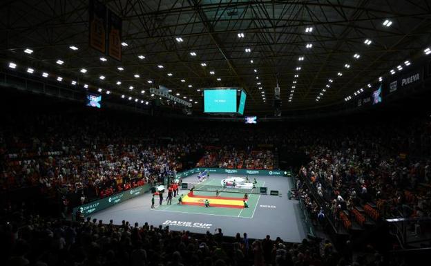 A moment before Spain's most recent Davis Cup tie against South Korea. /EFE
