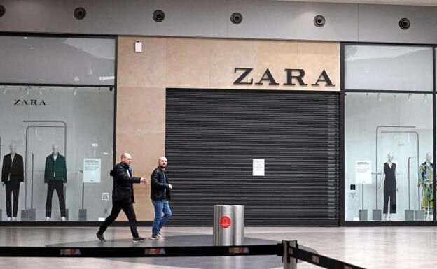 A closed Zara store in a shopping centre in Moscow. /EFE