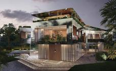 Gold dust façades for Karl Lagerfeld Golden Mile villas