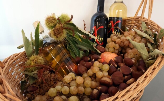 Grapes, olives and chestnuts will be the protagonists of the fair. /SUR