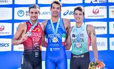 Malaga triathlete comes second in world championship and aims for the Olympics