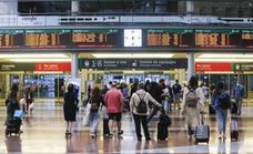 Malaga trains hit by today's rail union strike which is to be repeated on Friday