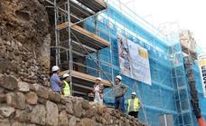 Restoration under way of Marbella's historic castle walls