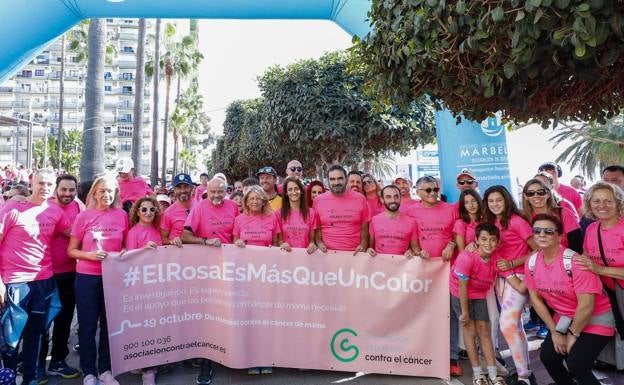 Huge turnout for Marbella’s Fight Against Cancer walk