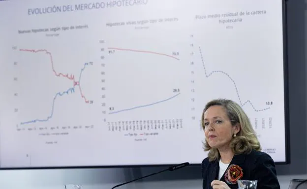 Minister for Economy, Nadia Calviño. /EP