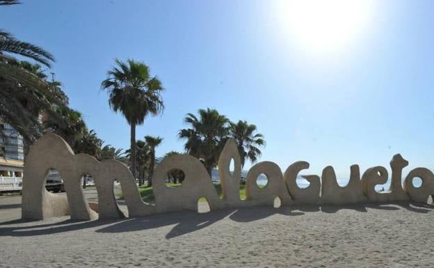 Hefty price for huge Malaga beach signs at 5,900 euros a letter