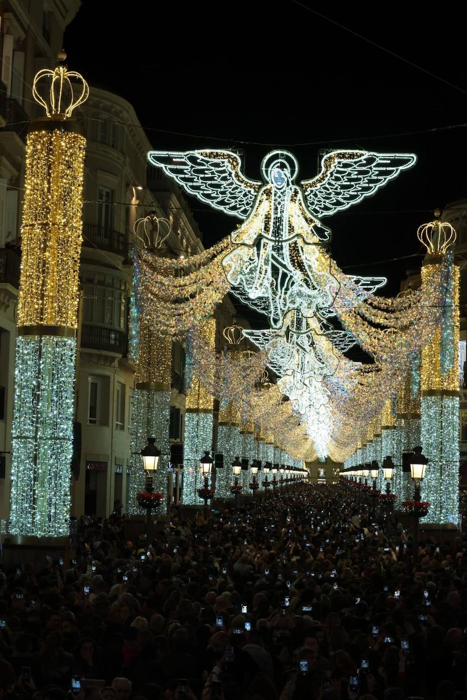 Malaga's Christmas lights - in images