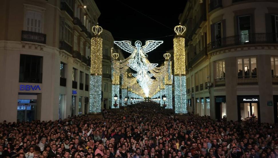 Malaga's Christmas lights - in images