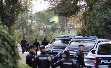 Ukrainian embassy in Madrid receives a blood-stained package