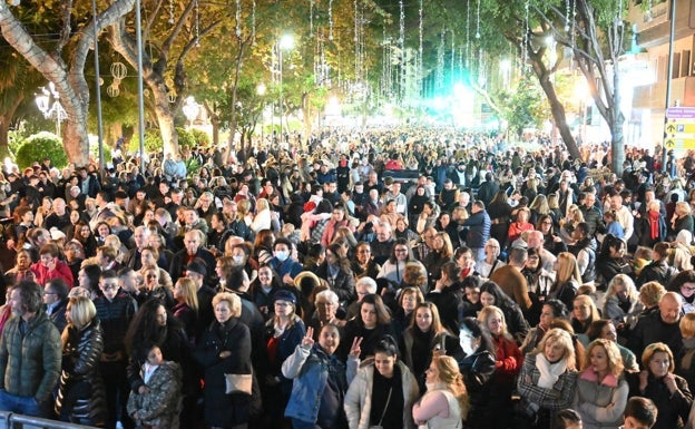 Thousands watch Christmas switch-on in Marbella