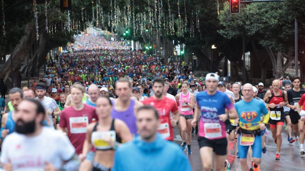The best photos from Sunday's Generali Malaga Marathon race