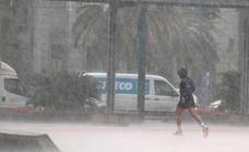 Yellow weather alerts for heavy rain across the whole of Malaga province today